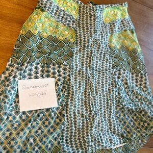 Geometric A-line Skirt